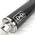 04-05 Honda CB599 D&D faux Ti/carbon s/o Exhaust - Part No. 480-15C