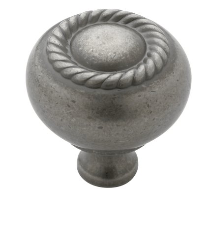 Amerock BP53471-WN Allison Scroll Knob 1-1/4-Inch Diameter, Weathered Nickel