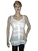 New Bohemian Summer White Strap Top Embroidered Women's Blouse M