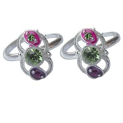 Silver Toe Rings Foot Jewelry Handcraft in India