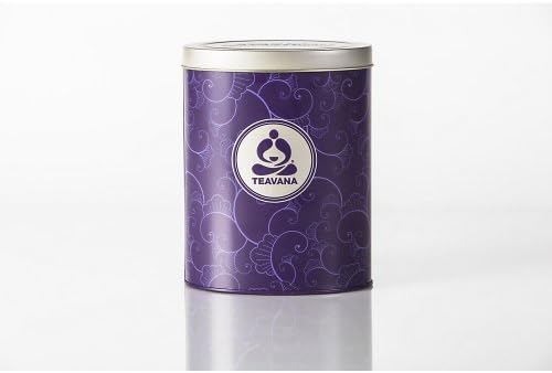 Teavana Oval Tea Tin, purple