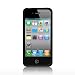 MiniSuit Black iPhone 4G Skin Case for iPhone 4 / 4th Generation compatible with 16GB / 32GB + Screen Protector and MiniSuit LCD Cleaner keychain