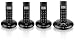 Electronics : BT Graphite 1500 DECT Quad Digital Cordless Telephone with Answering Machine - Black