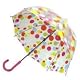 Ladies Spots Clear Dome umbrella