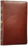 ESV Thinline Bible, Premium Calfskin Leather, Cordovan, Red Letter Text