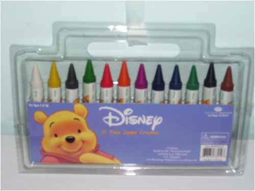 Childrens Toyshop  Toys : Disney 12 Pack Jumbo Crayons