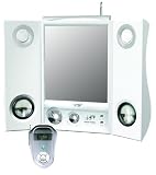 Tri-Fold Wireless MP3 Shower Mirror