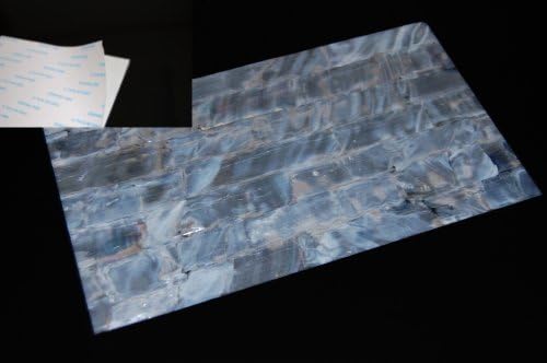 White Freshwater Shell Coated Adhesive Veneer Sheet