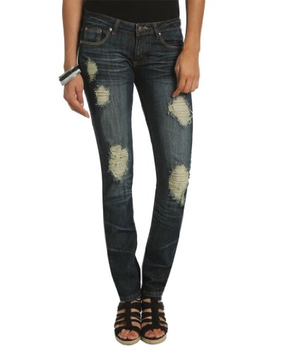Wet Seal Destroyed Blasted Skinny Jean Wet Seal Destroyed Blasted Skinny Jean