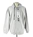 Hoodie Buddie Built-In MP3 Headphone Buds Zip Up Zipper Grey Sweatshirt Jacket (X-Large)