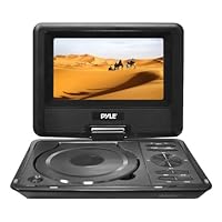 Pyle Home PDH9 9-Inch Portable TFT/LCD Monitor with Built-In DVD Player MP3/MP4/USB SD Card Slot