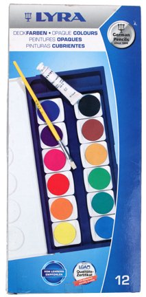 Lyra Watercolor Paint Set, 12 Colors