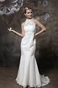 HBH Hamburger Brautmoden BG-12 Standesamtkleid Brautkleid aus Spitze Elegant