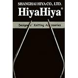 HiyaHiya Circular 12-inch (30cm) Steel Knitting Needles; Size US 3 (3.25mm) HISTCIR12-3