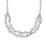 Double Strand Cultured Freshwater Keshi Pearl Necklace