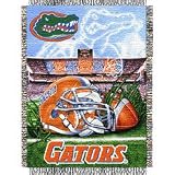 Florida Gators NCAA Woven Tapestry Throw (Home Field Advantage) (48x60)