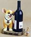 Kitchen & Housewares : Mexican Chihuahua Dog Wine Bottle Holder With Stopper