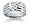 0.24 ctw. Woman's Round Diamond Wedding Band in Platinum
