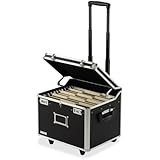 Vaultz Locking Mobile Wheelie Chest Letter/Legal, Black (VZ01270)