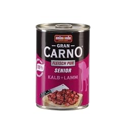 Animonda GranCarno 82737 Kalb+Lamm 12 x 400 g Dose - Hundefutter