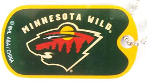 NHL Minnesota Wild Dog Tag Necklace (1 Count)