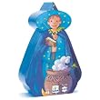 The Sorcerer With The Salamander Silhouette Puzzle by Djeco