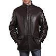BGSD Men's Thinsulate Filled New Zealand Lambskin Leather Coat