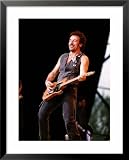 Bruce Springsteen Singer Songwriter Photography Framed Art Poster Print by Mirrorpix, 25x31