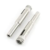 uxcell　ガラスドリルビット　シルバートーン素材　グラスタイルセラミック　セラミックとタイル