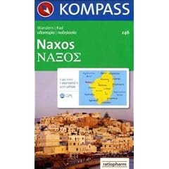 Naxos 1 : 40 000: Wandern. Rad. GPS-geeignet