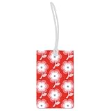 Daisy Novelty Print Luggage Tag