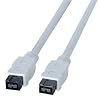 SANWA SUPPLY IEEE1394b�P�[�u��  2m �z���C�g KE-B992W