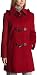 Liz Claiborne Women's Three Quarter Luxury Wool Coat with Toggle Closure