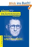 K�nigs Erl�uterungen und Materialien, Bd.293, Leben des Galilei