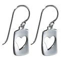 Sterling Silver Friend Earring