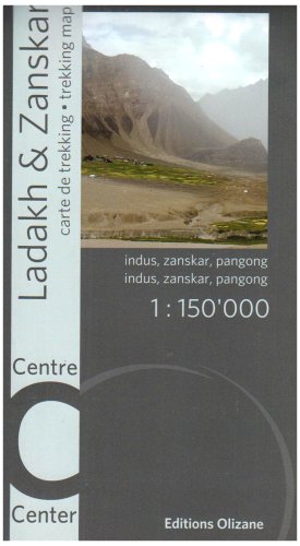 City Travel Guides Discounted  Livres : Carte - Ladakh Zanskar (Centre)