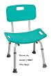 `Safety Bath Bench w/o Back Color: Teal