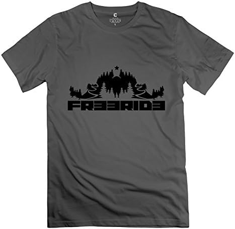 TIANYI Custom Men Mountain Bike Freeride T Shirt SizeL ColorDeepHeather