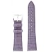 Watch Band Lavender Genuine Leather Crocodile Grain 12 millimeter Tech Swiss