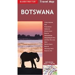 Botswana Travel Map