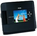 D-Link DIR-685 Xtreme N Storage Router and Photo Frame, 2.5" Drive Bay, 3.2" LCD, Draft 11n