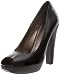 HK by Heidi Klum Women's Maria Peep-Toe Pump, Black, 9 M US (39 M EU) HK by Heidi Klum Women's Maria Peep-Toe Pump, Black, 9 M US (39 M EU)