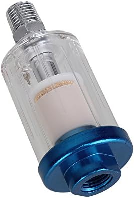 1/4 inch BSP Column Blue Transparent White Condensation Oil Dust Pipe Scale Rust Airline used on Spray Gun Filter