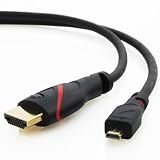 Mediabridge FLEX Series- High Speed Micro-HDMI to HDMI Cable with Ethernet (6 Feet)