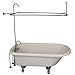 Tub Kit 60" AC Roll Top, Shwr