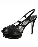 Zabrina Slingback Snake Sandal