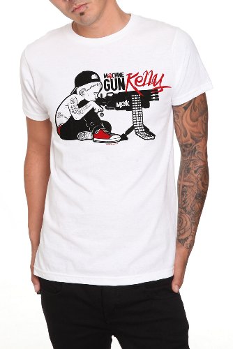 Machine Gun Kelly Ready Aim Fire Slim-Fit T-Shirt