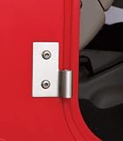 Rugged Ridge Satin Finish Jeep AccessoriesDoor & Tailgate HingesJeepWrangler1987 to 1995(YJ) Lower Door Hinge Brackets