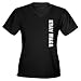 Krav Maga Vert Hobbies Women's V-Neck Dark T-Shirt by CafePress