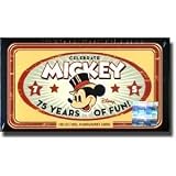 Disney / Upper Deck - Mickey Mouse - Celebrate 75 Years of Fun - 75th Anniversary Limited Edition - Collectible Filmography Cards